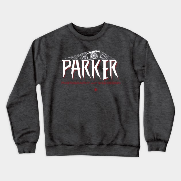 Parker Photography & Web Design Crewneck Sweatshirt by Geekasms